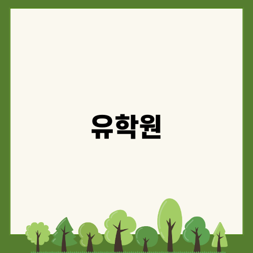 미국 유학원 선택의 모든 것